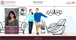 Desktop Screenshot of milly.pollock.stanfordloans.com