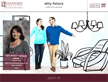 Tablet Screenshot of milly.pollock.stanfordloans.com